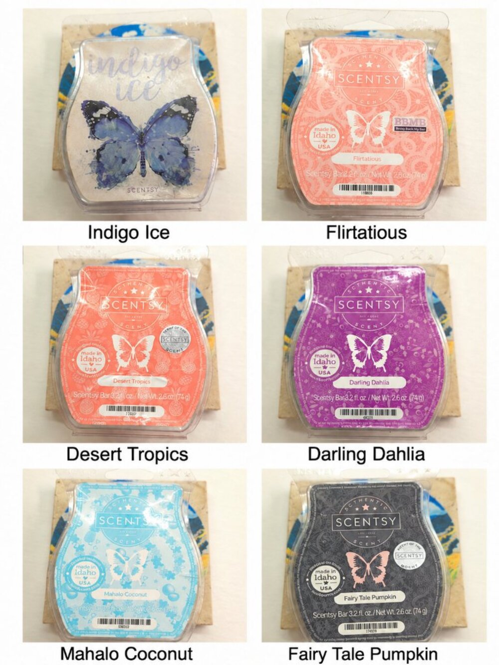 DISCONTINUED/ RETIRED Scentsy Wax Bars